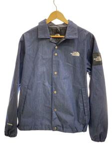 THE NORTH FACE◆GTX DENIM COACH JACKET_GTXデニムコーチジャケット/L/ゴアテックス/IDG