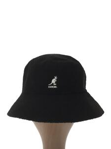 KANGOL◆BERMUDA BUCKET/バミューダバケットハット/M/アクリル/ブラック/メンズ/K3050ST