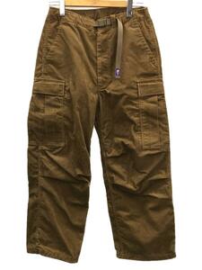 THE NORTH FACE PURPLE LABEL◆CORDUROY CARGO PANTS_コーデュロイカーゴパンツ/30/ポリエステル/BRW