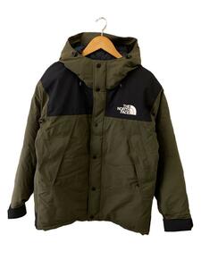 THE NORTH FACE◆MOUNTAIN DOWN JACKET_マウンテンダウンジャケット/L/ナイロン/KHK