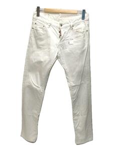 DSQUARED2◆ボトム/42/デニム/WHT/S74LB0314/汚れ有