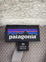 patagonia◆フリースベスト/XS/ポリエステル/WHT/無地/23082FA15_画像3