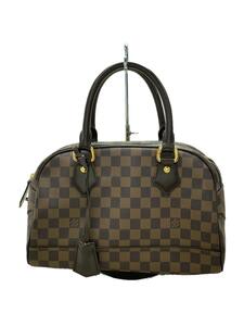 LOUIS VUITTON◆N60008/ドゥオモ_ダミエ・エベヌ_BRW/PVC/BRW/ハンドバッグ/LV