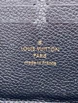 LOUIS VUITTON◆ポルト・フォイユ・クレマンス_モノグラム・アンプラント_BLK/レザー/BLK/モノグラム/レディース_画像3