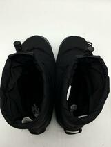 THE NORTH FACE◆NUPTSE APRES BOOTIE_ブーツ/28cm/BLK/ナイロン/NF0A7W4H_画像3