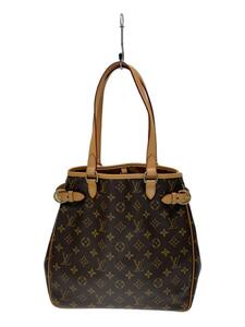 LOUIS VUITTON◆バティニョール・ヴェルティカル_モノグラム・キャンバス_BRW/PVC/BRW