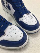 NIKE◆AIR JORDAN 1 RETRO HIGH OG/ホワイト/26.5cm/WHT/レザ-/555088-127_画像7