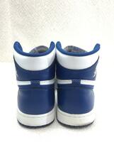 NIKE◆AIR JORDAN 1 RETRO HIGH OG/ホワイト/26.5cm/WHT/レザ-/555088-127_画像6