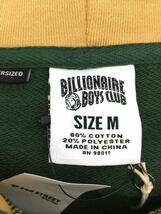 BILLIONAIRE BOYS CLUB◆パーカー/M/コットン/GRN/821－7307/タグ付/_画像3