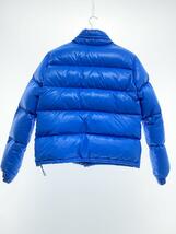 MONCLER◆ダウンジャケット/1/ナイロン/BLU_画像2