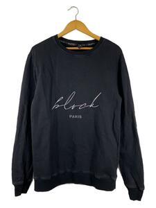 blvck paris/スウェット/M/コットン/BLK