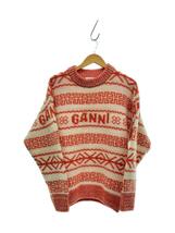 GANNI◆22AW/オーガニックセーター(厚手)/XS/オレンジ/2580/イタリア製_画像1