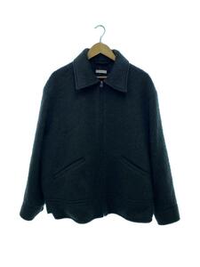 LIDNM◆MOHAIR SHAGGY BLOUSON/ジャケット/M/ウール/GRY/lm21aw04360-08-02