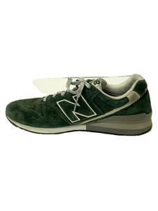 NEW BALANCE◆CM996/グリーン/27.5cm/GRN/ベロア