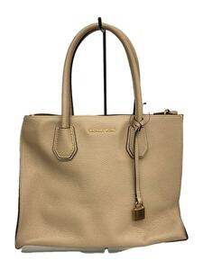 MICHAEL KORS◆2WAYトートバッグ/レザー/ベージュ