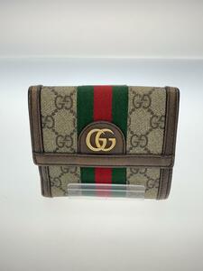 GUCCI◆2つ折り財布/-/マルチカラー/総柄/レディース/523173 2149