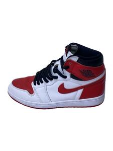 NIKE◆AIR JORDAN 1 RETRO HIGH OG_エアジョーダン 1 レトロ ハイ OG/26.5cm/WHT