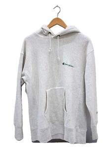 Champion◆パーカー/L/コットン/WHT/C8-W121