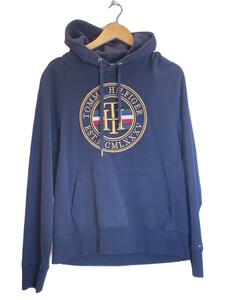 TOMMY HILFIGER◆パーカー/S/コットン/NVY/MW15257