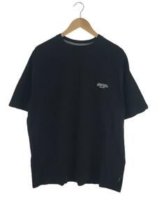 snow peak◆Tシャツ/L/コットン/BLK/jsr-ts-21au004