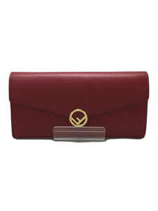 FENDI◆長財布/レザー/RED/レディース/8m0251-a18b-208-3260