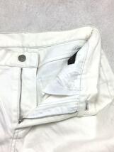 LOUIS VUITTON◆ストレートパンツ/40/デニム/WHT/RM062M MJDP01CY5/レザーパッチホツレ_画像3