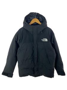 THE NORTH FACE◆MOUNTAIN DOWN JACKET/ダウンジャケット/L/ナイロン/BLK/無地/ND91930