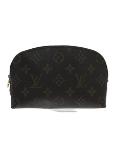 LOUIS VUITTON◆ポシェット・コスメティックPM_モノグラム・キャンバス_BRW/PVC/BRW/総柄