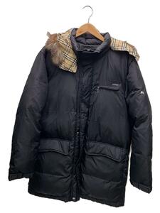 BURBERRY BLACK LABEL◆ダウンジャケット/LL/ナイロン/BLK/BMP03-901-09