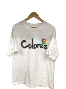 ×村上隆/J Balvin/Colores Spray Paint Tee/XXL/コットン/WHT/染み