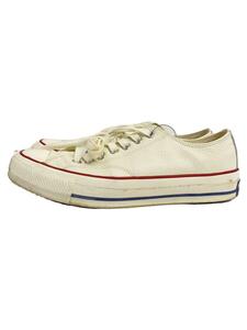 CONVERSE ADDICT◆ローカットスニーカー/27cm/WHT/レザー/1CL880