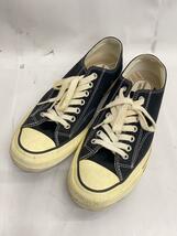 CONVERSE ADDICT◆ローカットスニーカー/28cm/BLK/キャンバス_画像2