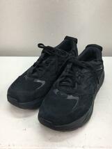 HOKA ONE ONE◆U CLIFTON SUEDE/ローカットスニーカー/28.5cm/BLK/スウェード/1122571_画像2