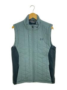 UNDER ARMOUR* down vest /-/ polyester /GRY/ plain 