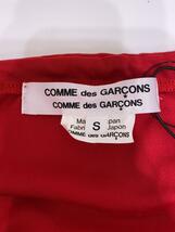 COMME des GARCONS COMME des GARCONS◆ad2022/長袖カットソー/S/ポリエステル/レッド/rk-t003_画像3