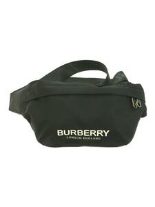 BURBERRY◆バーバリー/ソニー/バムバッグ/ウエストバッグ/PVC/ブラック/黒/8049095