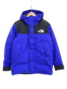 THE NORTH FACE◆MOUNTAIN DOWN JACKET_マウンテンダウンジャケット/S/ナイロン/BLU