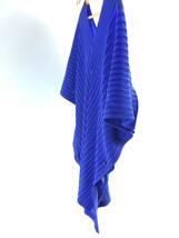 PLEATS PLEASE ISSEY MIYAKE◆トップス/3/ポリエステル/BLU/PP63-FT333_画像9