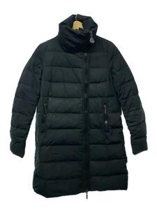 MONCLER◆ロングダウンジャケット/1/ポリエステル/BLK/132-093-49379-00