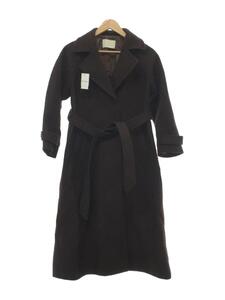 PUBLIC TOKYO* cashmere Blend trench coat / trench coat /1/ wool /BRD/ plain /162651004