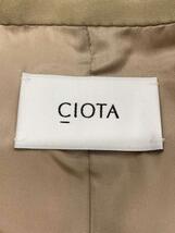 CIOTA◆コート/4/コットン/BEG/無地/COLM-103M_画像3