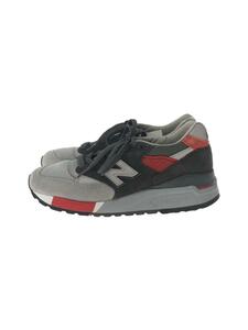 NEW BALANCE◆ニューバランス/M998/24.5cm/GRY/スウェード