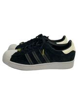 adidas◆ローカットスニーカー/スウェード/SUPER STAR/スーパ-スター/28.5cm/ブラック/EH1543_画像1