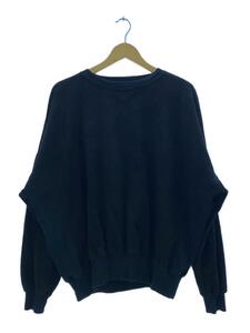 1piu1uguale3◆20AW DROP SHOULDER PO SWEAT/3/ポリエステル/BLK/無地/MRB451