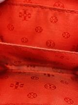 TORY BURCH◆2つ折り財布/レザー/RED/無地/レディース_画像6