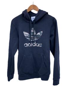 adidas◆パーカー/M/コットン/BLK