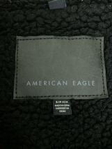 AMERICAN EAGLE◆Gジャン/S/コットン/BLK/裏ボア_画像3