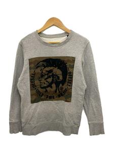 DIESEL◆スウェット/XS/コットン/GRY