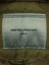 UNITED ARROWS◆ダウンジャケット/L/ナイロン/KHK/1125-133-5278_画像3