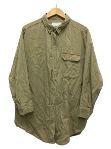 Plage◆長袖ブラウス/-/-/キャメル/無地/19-050-922-7020-3-0/militarywash